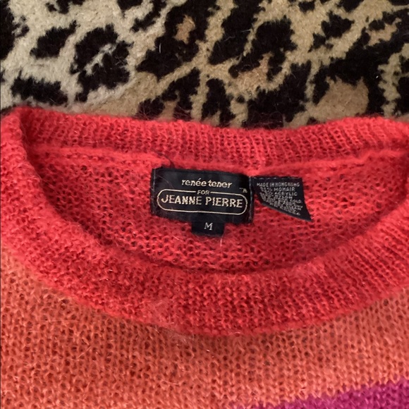 Jeanne Pierre grafiic mohair vintage sweater - Picture 6 of 7